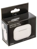 Чехол для наушников Airpods Pro Silicone Case white
