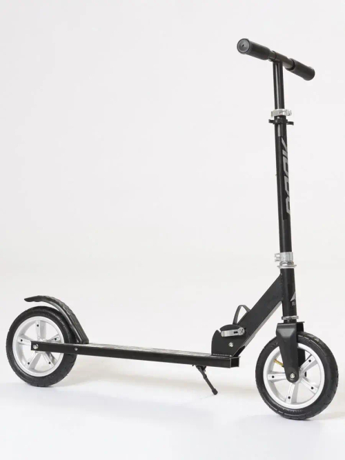 Самокат двухколесный 205" Rook Vertum, черный А-039