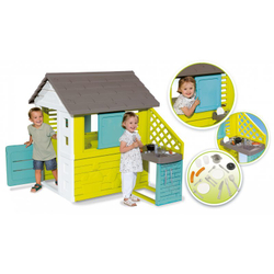 Smoby - Красивый садовый домик с кухней УФ-покрытие 810722