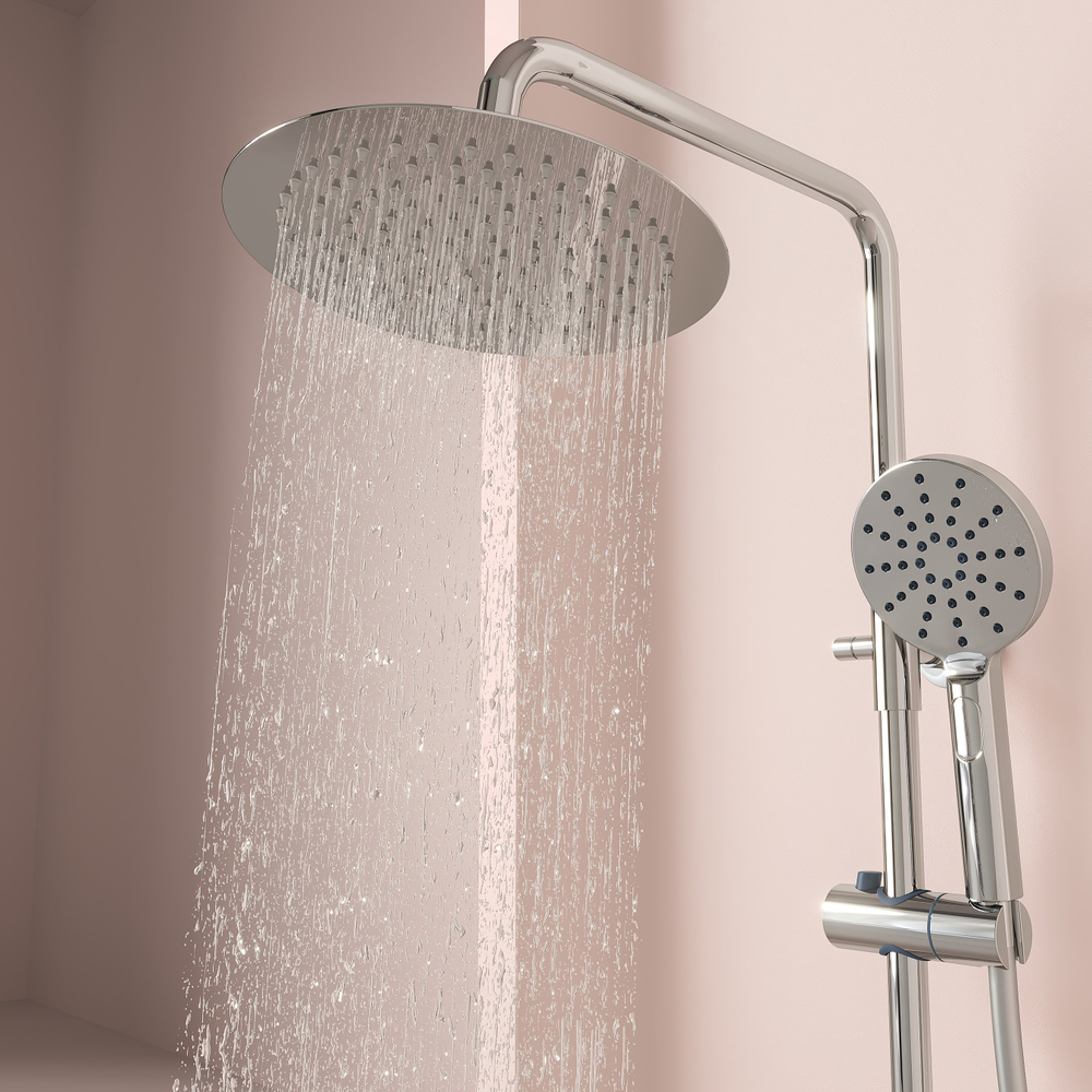 Душевая система Sancos Kanedo с термостатом хром, арт.SC7200CH