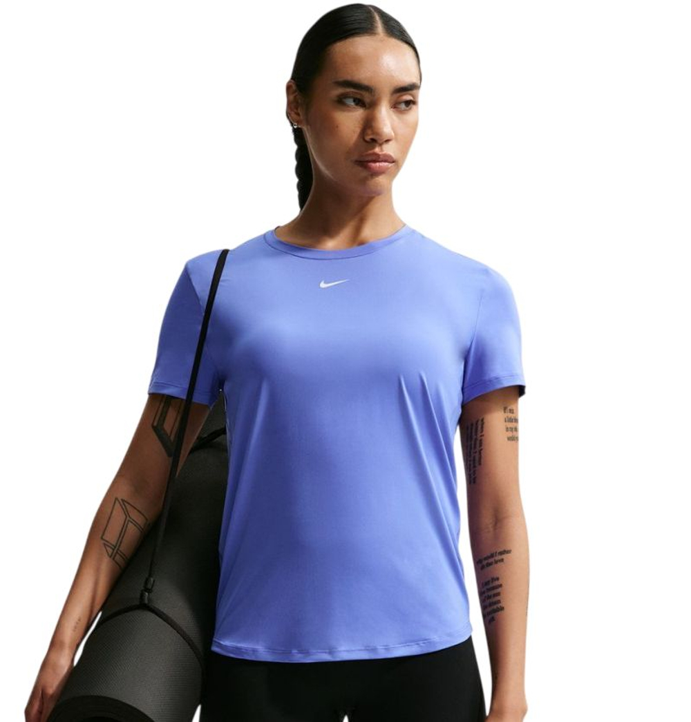 Женская теннисная футболка Nike Dri-Fit One Classic - sapphire/white