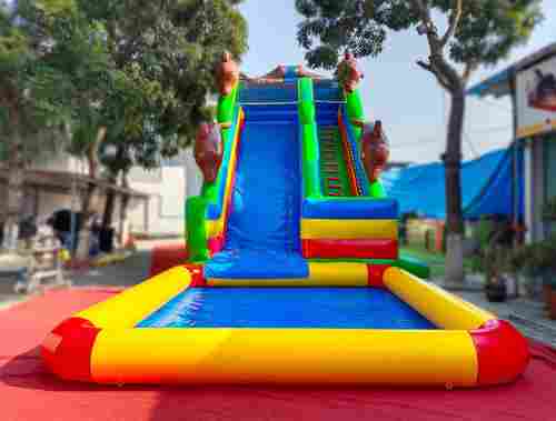 Водная горка с бассейном «Морская волна», 15×5×8 м