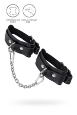 Черные мини-оковы со скруглёнными углами (Цвет: черный)