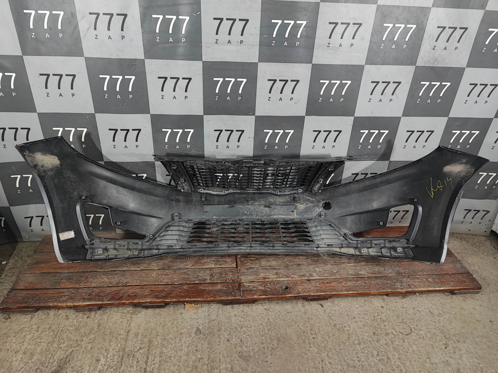 Бампер передний Kia Rio 3 (QB) 11-15 Б/У Оригинал 865114Y000