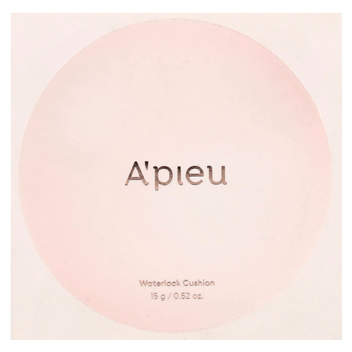 A'Pieu, Waterlock Cushion, кушон, 23 N, 15 г (0,52 унции)