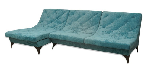 "ЛАУНЖ" угловой диван с оттоманкой