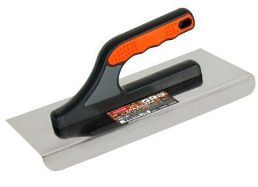 Гладилка  полир.нерж.сталь  0,7мм  280*105*25мм, д/внешних углов, ручка 3К  DEСOR /680-999