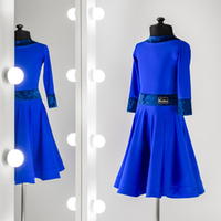 Standart 9-01-01-A | Рейтинговое платье для спортивных бальных танцев | Vasileva Dance