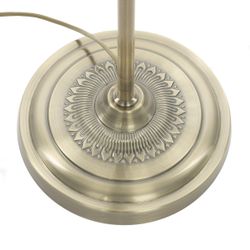 Citilux Базель CL407933 Торшер бронза с красным абажуром