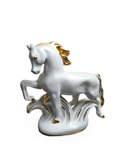 Фарфоровая статуэтка "Конь-огонь" ЛФЗ