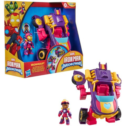 Hasbro Iron Man i super ekipa - Мех 2в1 IRON HEART + фигурка G1476