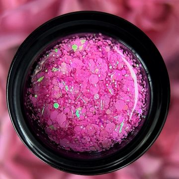 Глиттер гель Lolly Pop 04 builder gel Enigma 5 мл