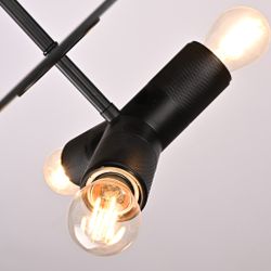 Люстра Rh Utilitaire Disk Triple Pendant Black By Imperiumloft