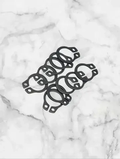 Кольцо стопорное DIN471 d8 наружное для вала пружинное упорное эксцентрическое(10шт)