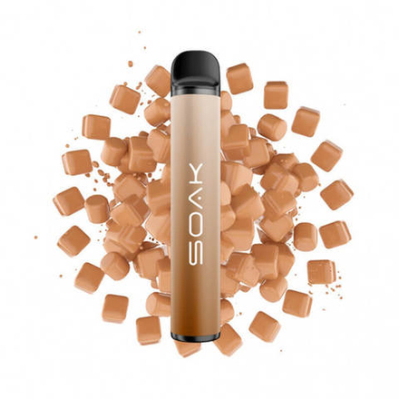 Одноразовая электронная сигарета SOAK X - Toffee (Кремовый ирис) 1500 тяг