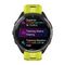 Умные часы Garmin FORERUNNER 965 черные, темно-серый DLC титановый безель, с желто-черным ремешком