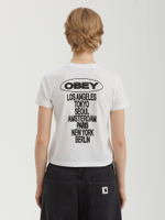 Женская Футболка Obey Cities