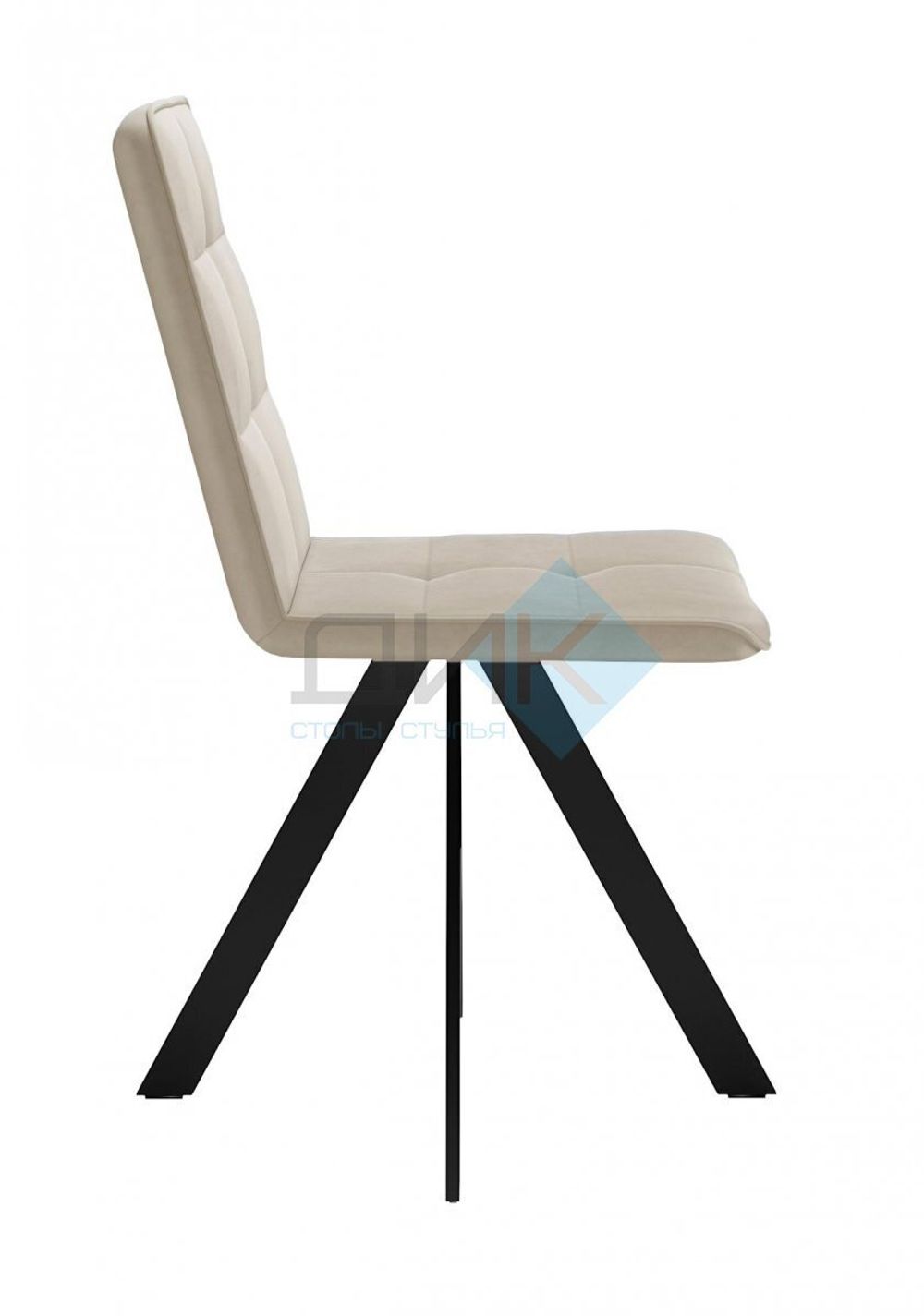 Стул DikLine 230 поворотный опоры чёрные