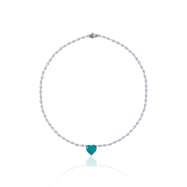 Колье сердце