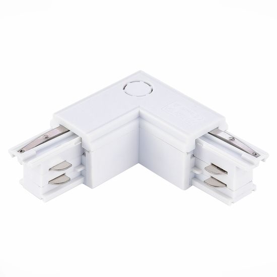 ST030.509.15L Угловой токоподвод левый для трехфазного шинопровода ST-Luce Белый TRACE