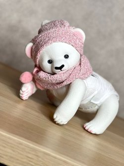 Игрушка мягконабивная 35см AniReal Медвежонок (60160)