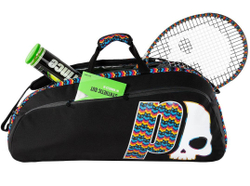 Сумка теннисная Prince by Hydrogen Skulls 1 Comp - черный