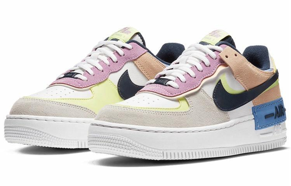 Кроссовки Nike Air Force 1 Low Shadow (Женская размерная сетка)