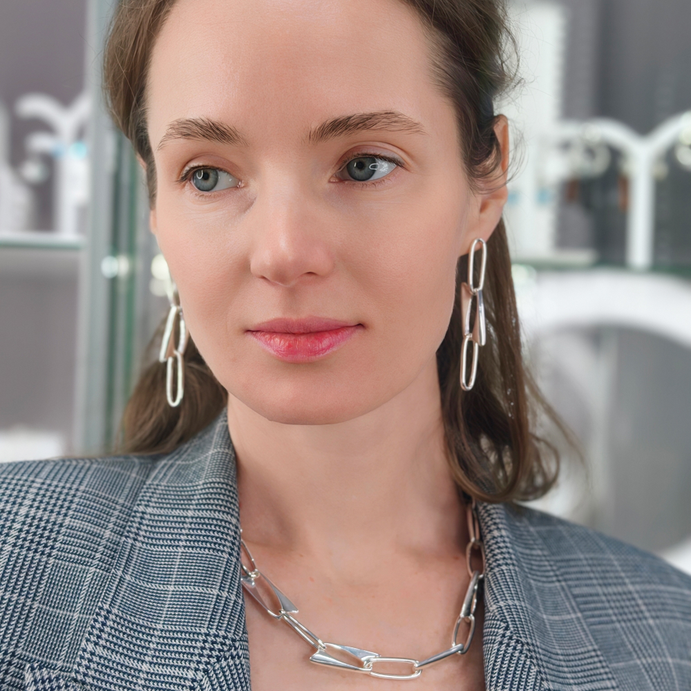 Серьги Fiore Luna ABE31195-03 S