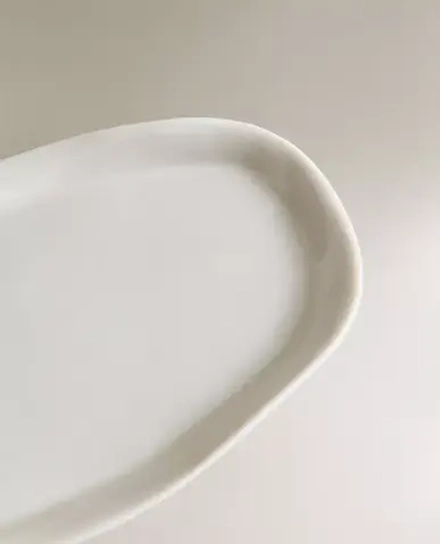 ZARA HOME МЫЛЬНИЦА С РЕЛЬЕФНЫМ УЗОРОМ, БЕЛЫЙ
