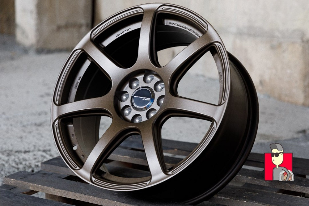 Комплект дисков Work T7R 17x7.5 et35 4x100/4x108