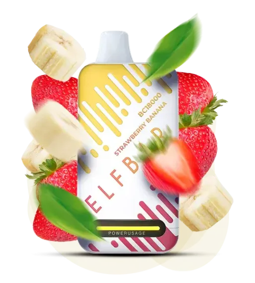 Elf Bar BC18000 - Strawberry Banana (5% nic)