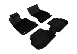 Коврики салона Sotra 3D Lux для BMW 5 (F10) 2010- Sotra 3D Lux с бортиком черные. Артикул ST 74-00440