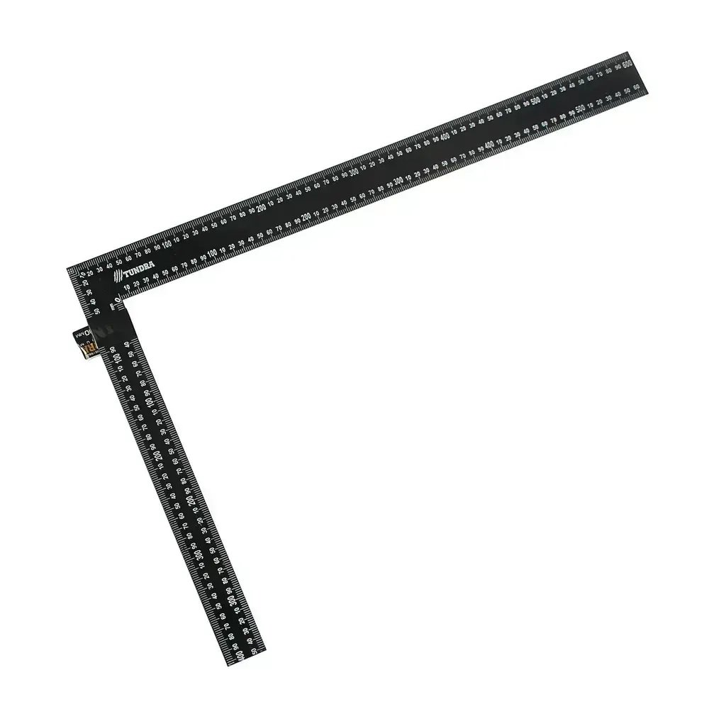 Угольник цельнометаллический Тундра, 600 х 400 мм