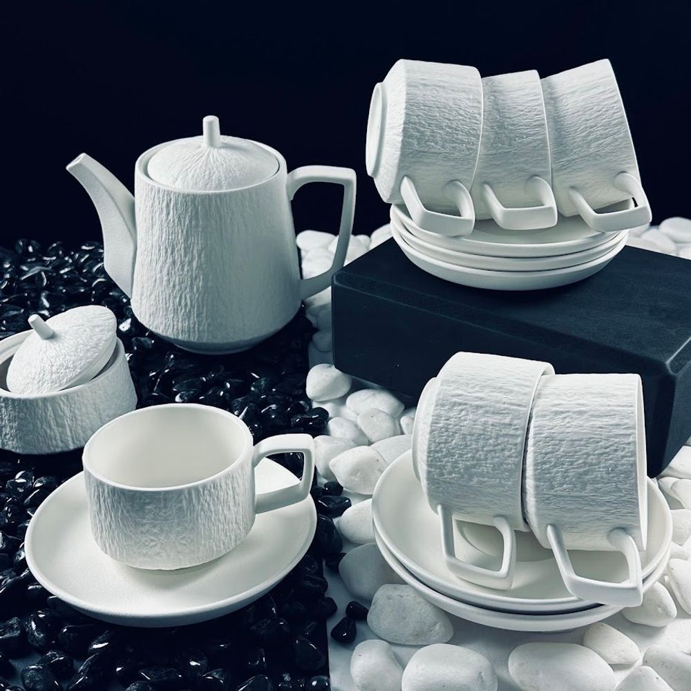 Lenardi 135-088 Чайный сервиз 16пр.220мл ЭФИОПИЯ в под.уп.(х2)Фарфор