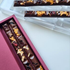 653 | Форма для шоколадный изделий "Батончик" (275*135 мм)