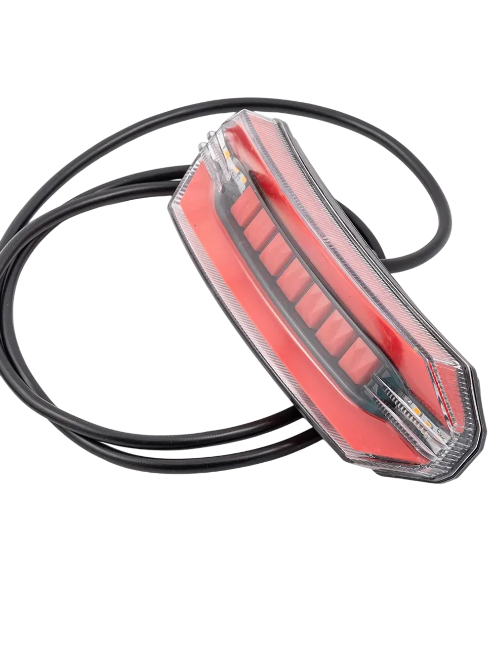 +t Задний фонарь с поворотниками для электровелосипеда Monster (красный)