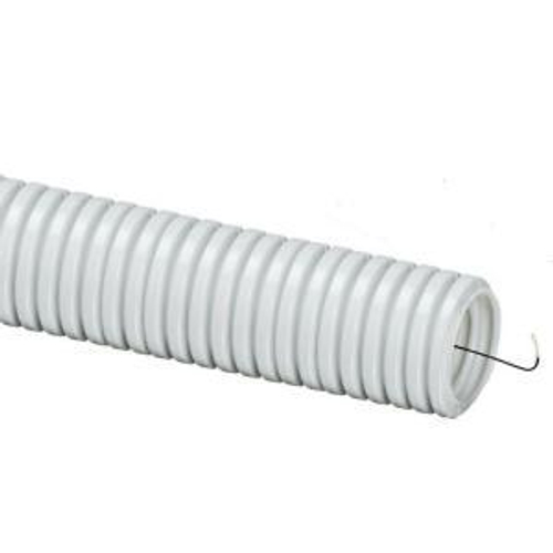 Труба гофр. 16 мм серая 100 м