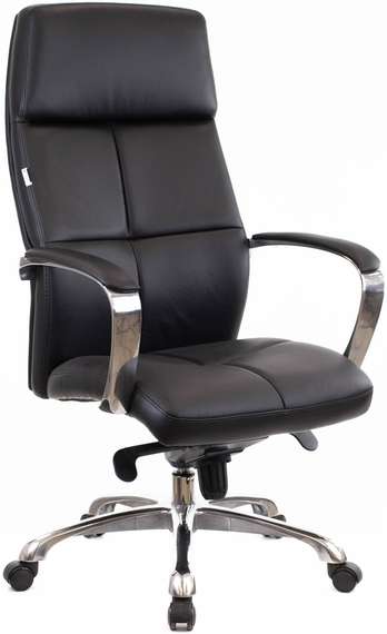 Премиум кресло Everprof Madrid Кожаное Черный