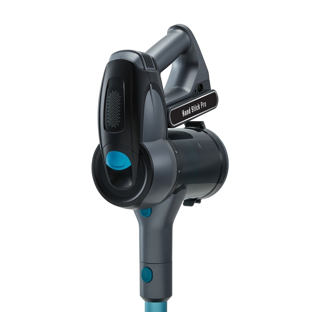 Пылесос POLARIS PVCS 1101 HandStick Pro серый/бирюзовый
