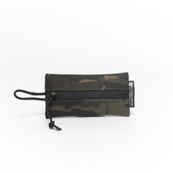 Fabric Key Wallet dark camo