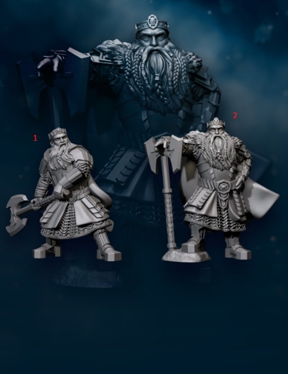 Kalak Dwarves King 1