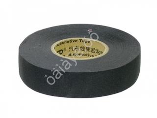 Изолента ХБ 19мм*25м черная Certoplast (под КАПОТ) 1525сер (automotive)