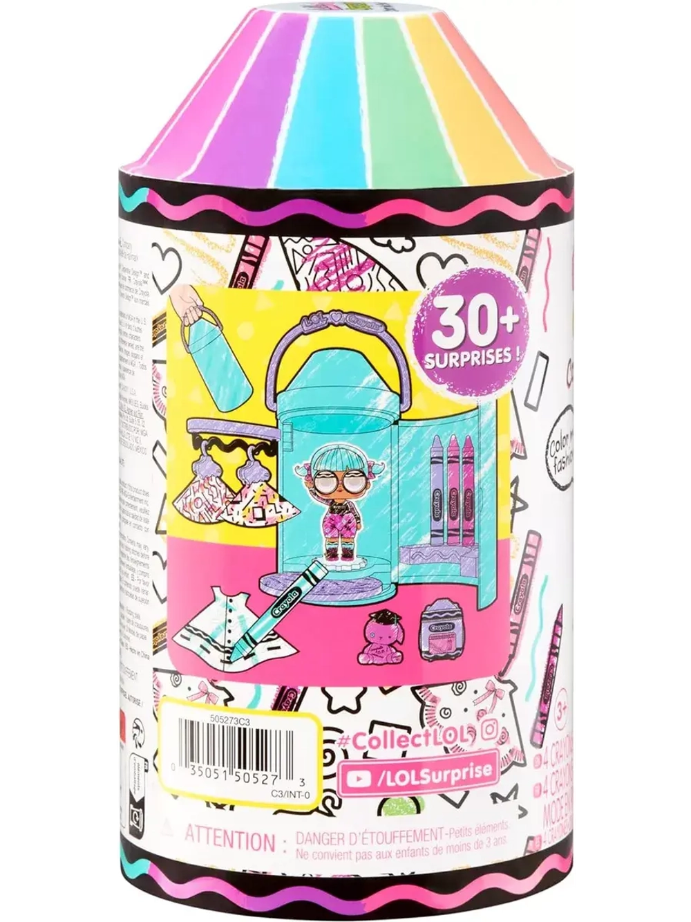 Кукла Лол в капсуле Lol Crayola Color Me Studio оригинал