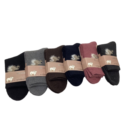 Носки женские длинные теплые Фенна