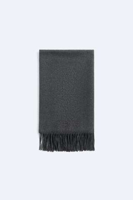 ZARA БАЗОВЫЙ МЯГКИЙ ШАРФ, СЕРЫЙ