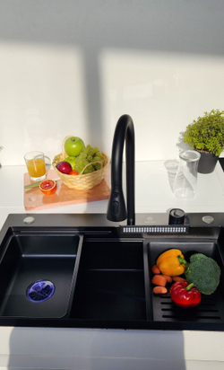 Многофункциональная кухонная мойка из нержавеющей стали BZ9954JS цвета Золотой