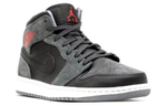 Jordan 1 Retro Mid Black Gym Red Anthracite