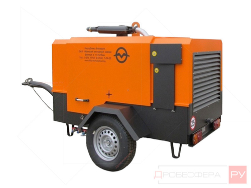 Дизельный компрессор ММЗ-ПВ 3,5/0,7 на шасси