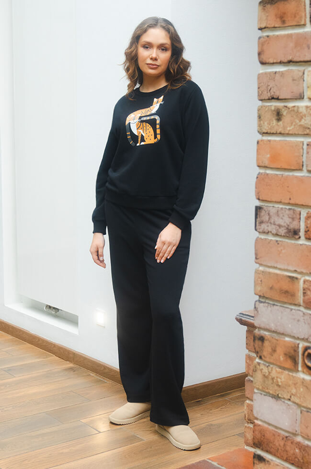 22907 Джемпер женский (черный)