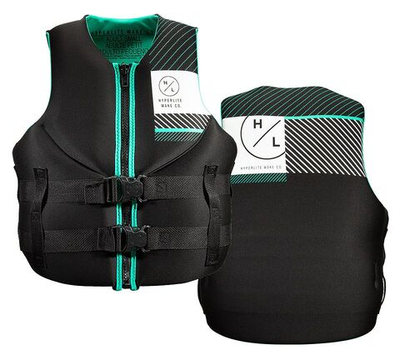 Жилет женский неопреновый Indy, бирюзовый, размер S (10268367)